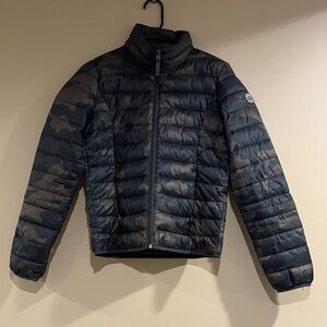 Abercrombie & Fitch Camouflage Puffer Jacket